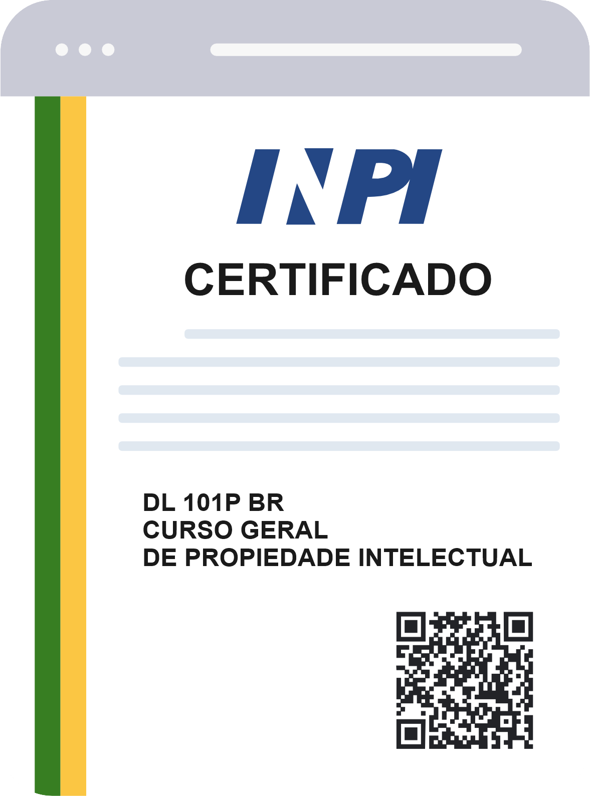 Certificado INPI